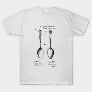 Spoon VINTAGE PATENT DRAWING T-Shirt